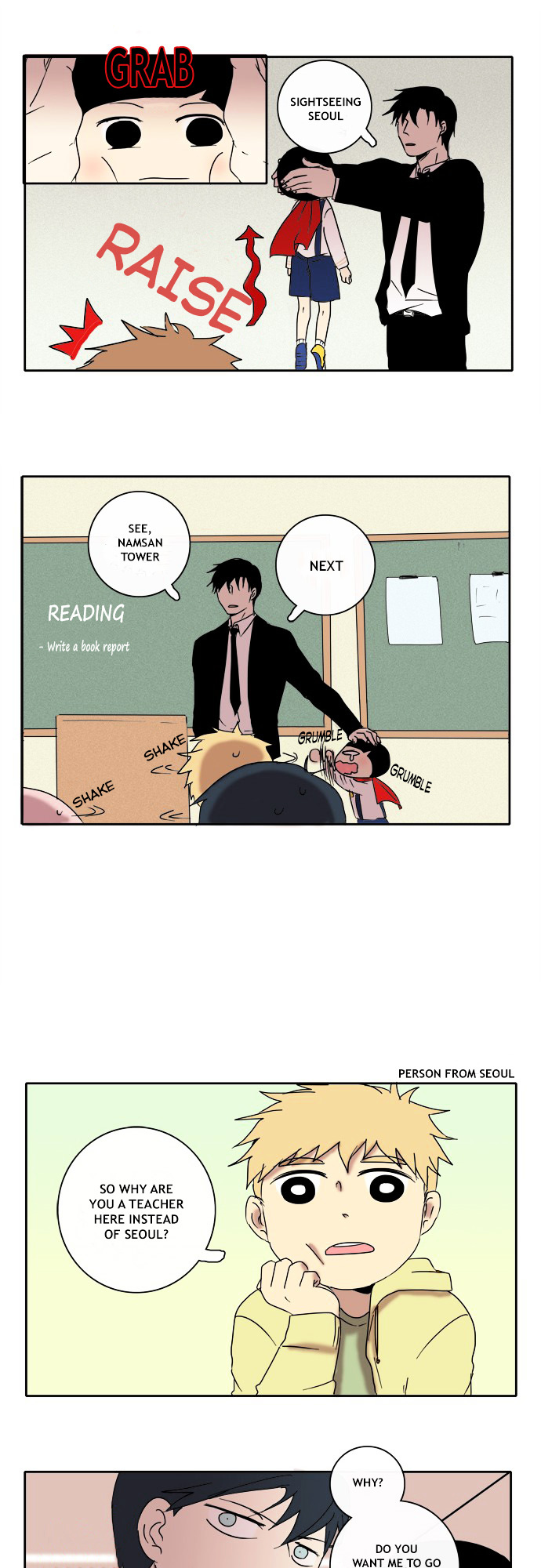 The Children's Teacher, Mr. Kwon Chapter 19 page 7 - Chapter 19 : The Unknown Place [with BGM]