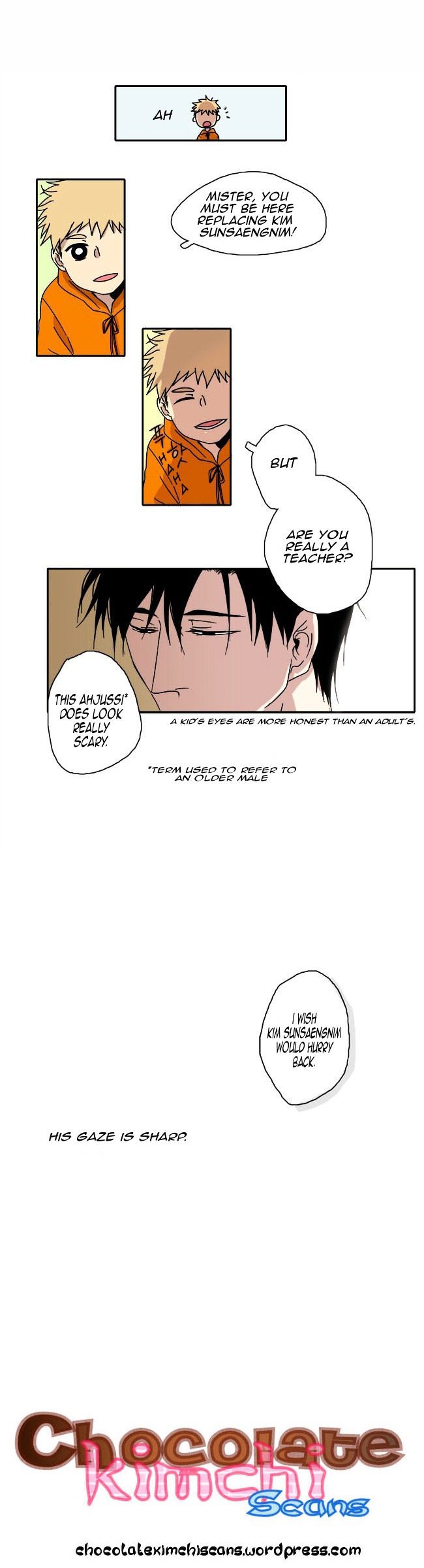 The Children's Teacher, Mr. Kwon Chapter 2.2 page 10 - Chapter 2 v2 : Kang San, Cha Shi Ru