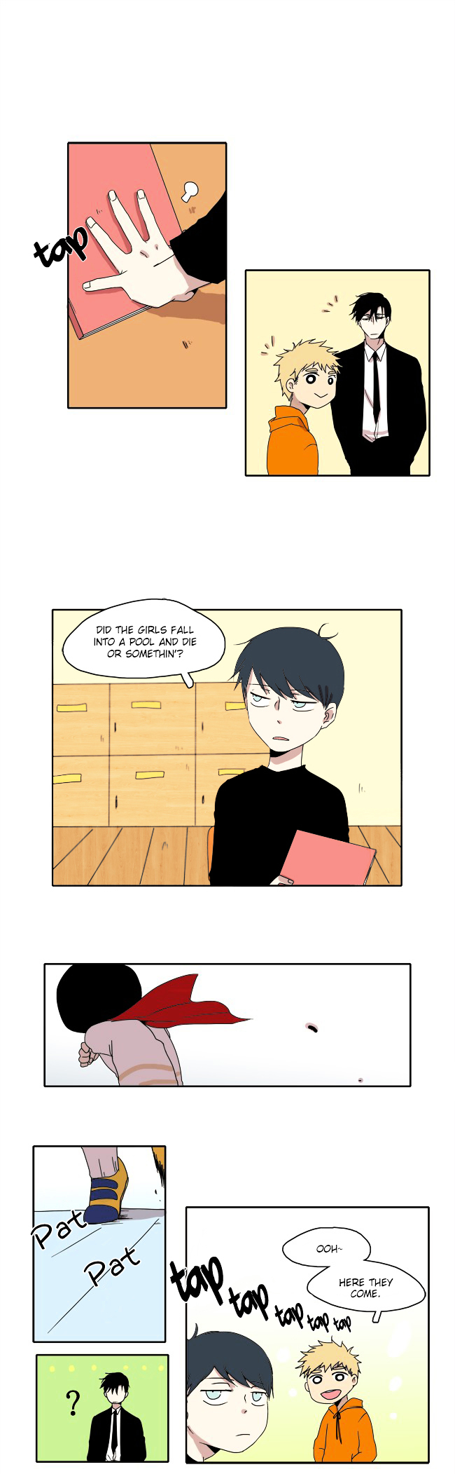 The Children's Teacher, Mr. Kwon Chapter 3.2 page 3 - Chapter 3 v2 : Seo Dam, Seo Som, Shin Seori, and