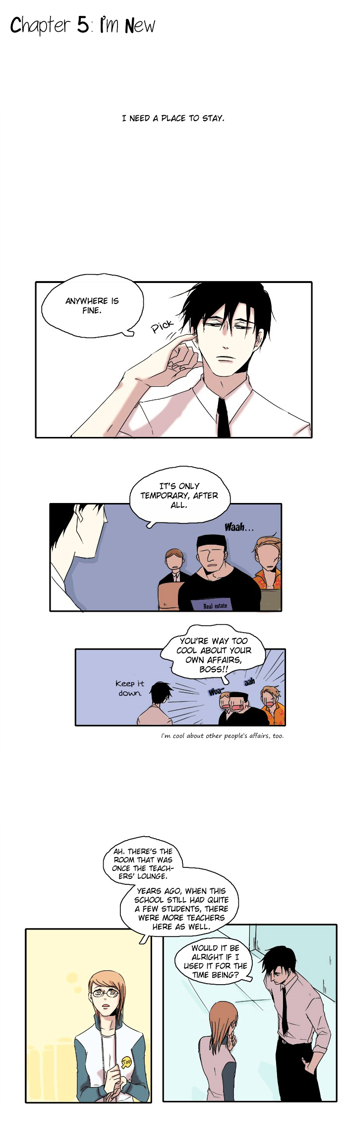 The Children's Teacher, Mr. Kwon Chapter 5 page 2 - Chapter 5 : I'm New