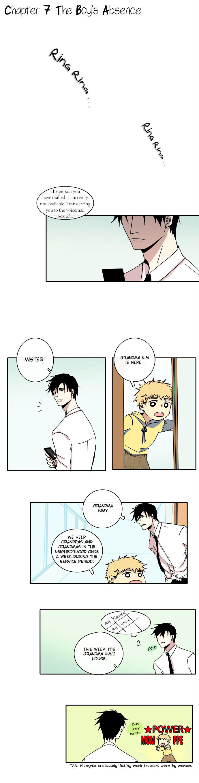 The Children's Teacher, Mr. Kwon Chapter 7 page 2 - Chapter 7 : The Boy's Absence