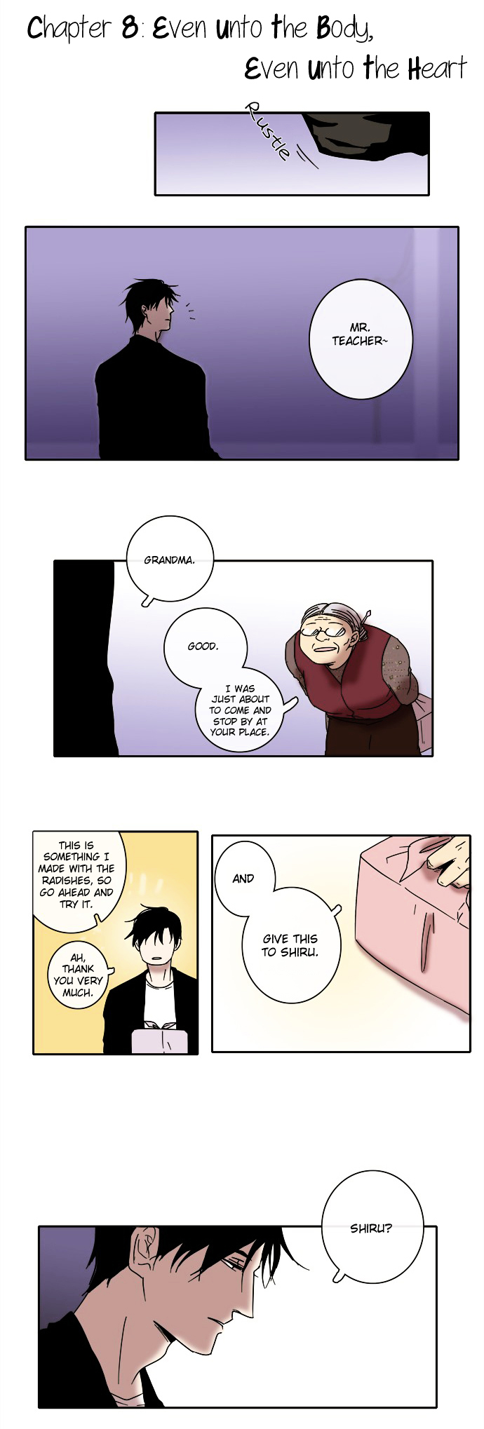 The Children's Teacher, Mr. Kwon Chapter 8 page 2 - Chapter 8 : Even Unto the Body, Even Unto the Heart
