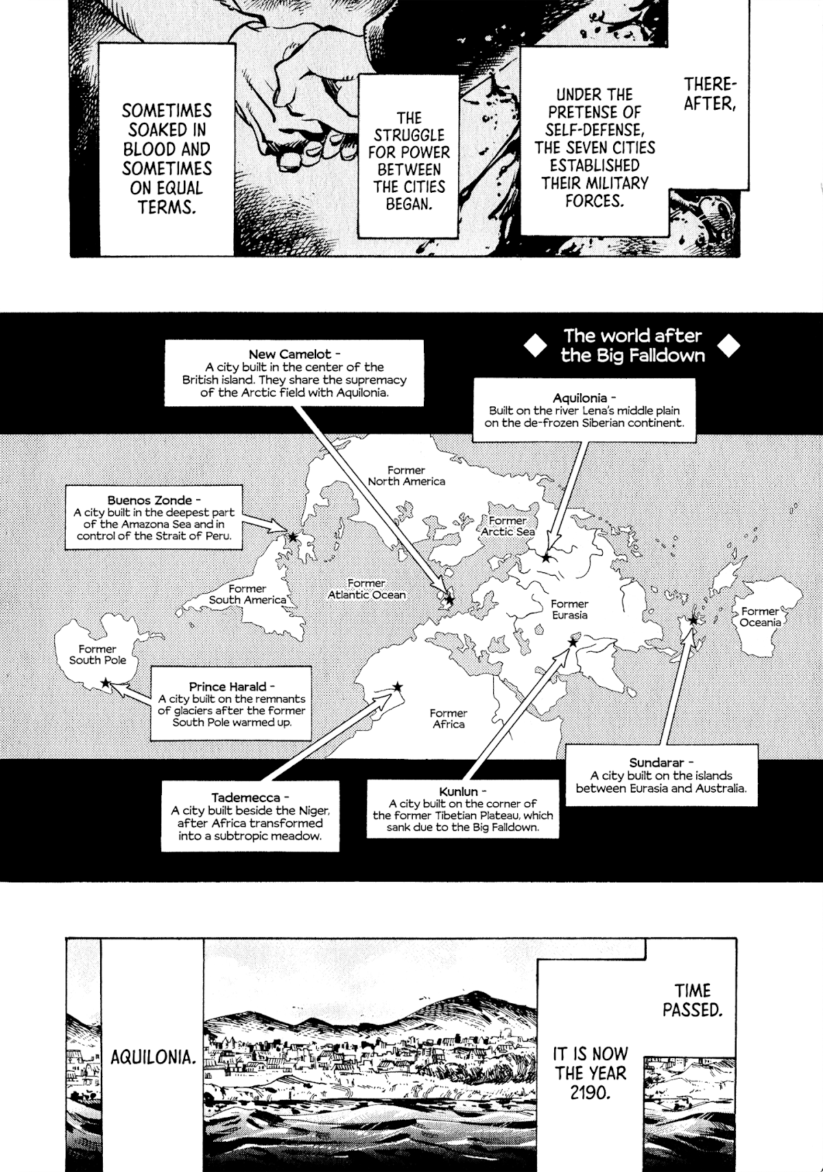 The Chronicle of Seven Cities Chapter 1 page 8 - Chapter 1: Arctic Front, part ①