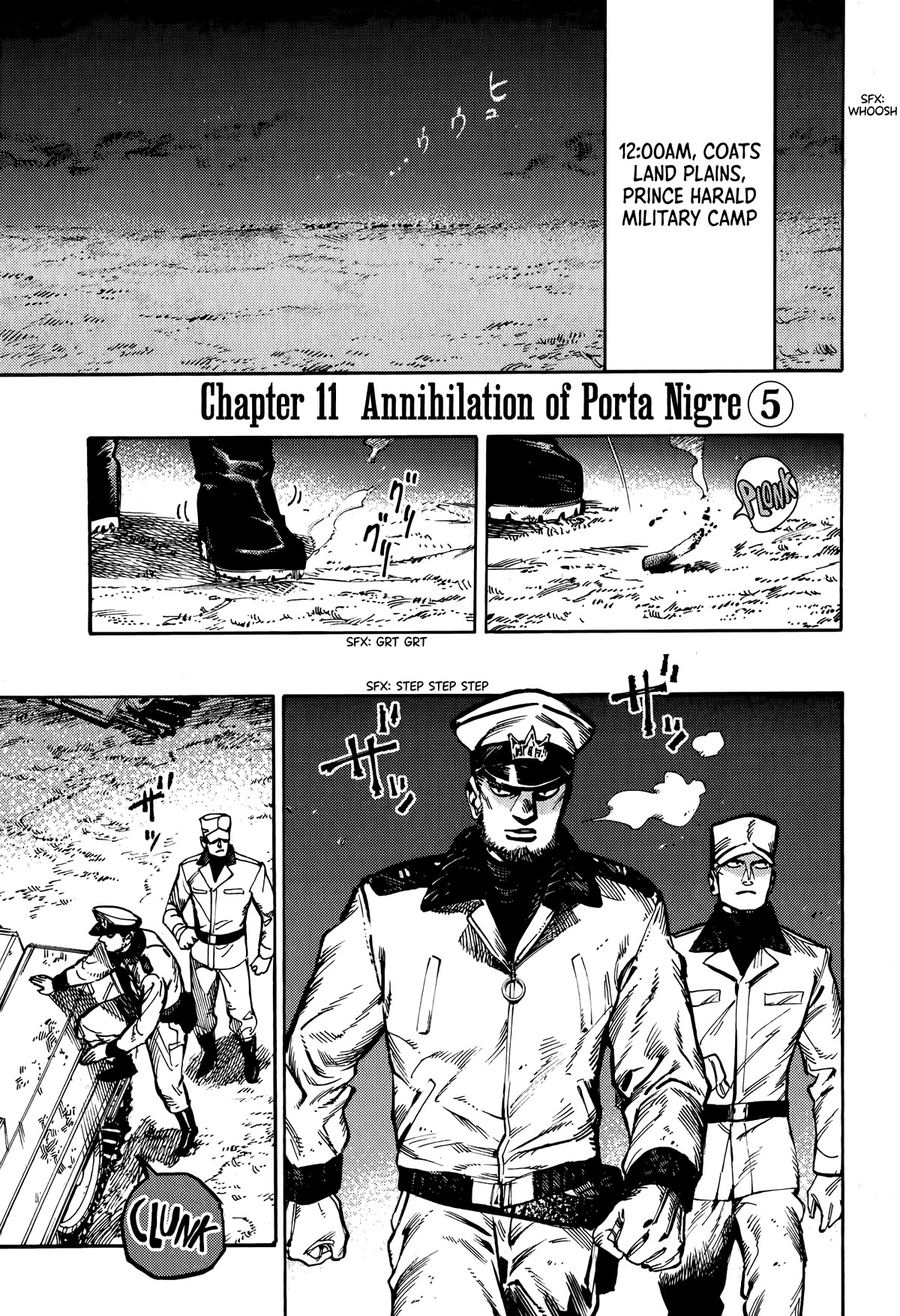 The Chronicle of Seven Cities Chapter 11 page 1 - Chapter 11: Annihilation of Porta Nigre, part ⑤