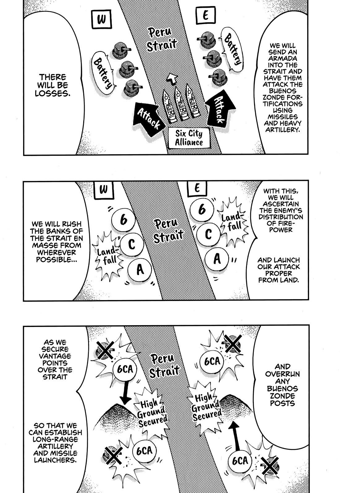 The Chronicle of Seven Cities Chapter 15 page 10 - Chapter 15: Battle for Peru Strait, part ②