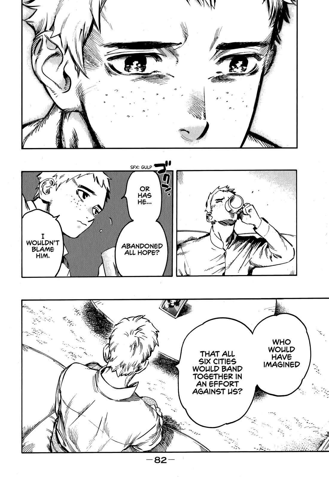 The Chronicle of Seven Cities Chapter 15 page 18 - Chapter 15: Battle for Peru Strait, part ②