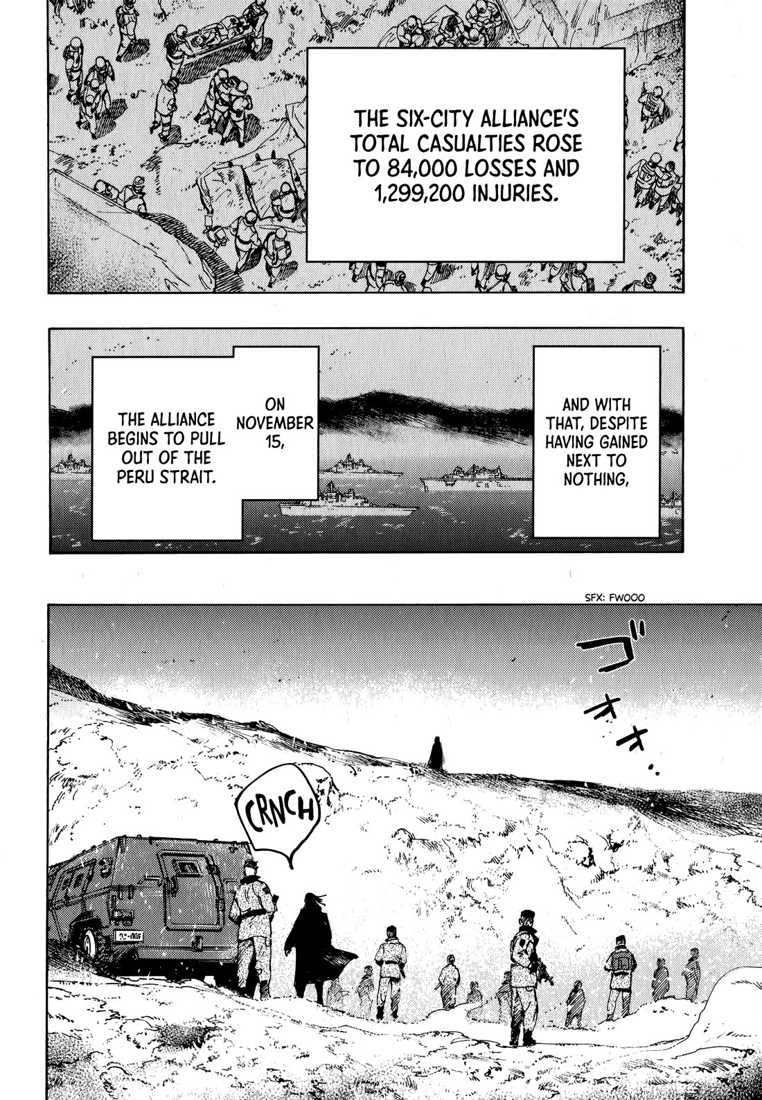 The Chronicle of Seven Cities Chapter 18 page 16 - Chapter 18: Battle for Peru Strait, part ⑤