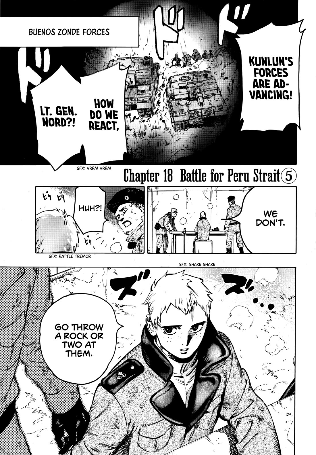 The Chronicle of Seven Cities Chapter 18 page 2 - Chapter 18: Battle for Peru Strait, part ⑤