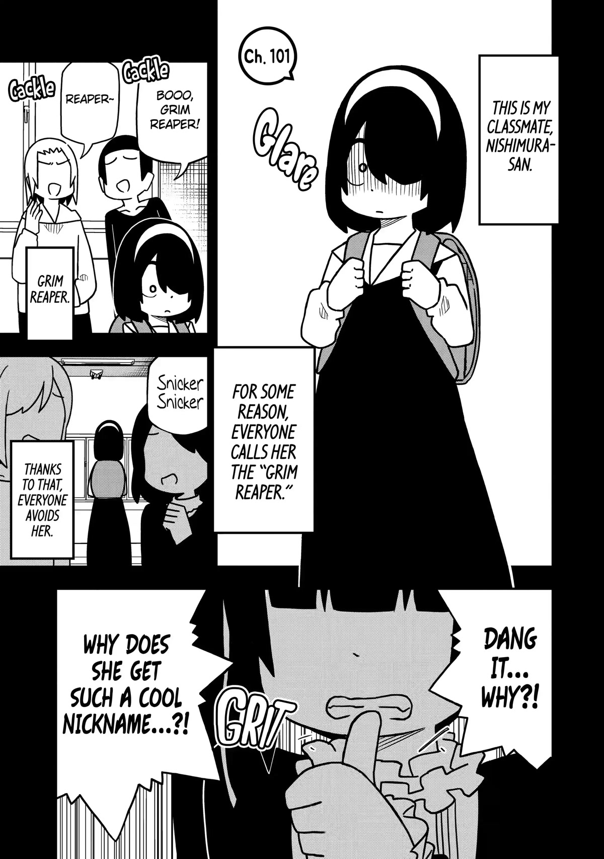 The Clueless Transfer Student Is Assertive. Chapter 101 page 1 - Chapter 101