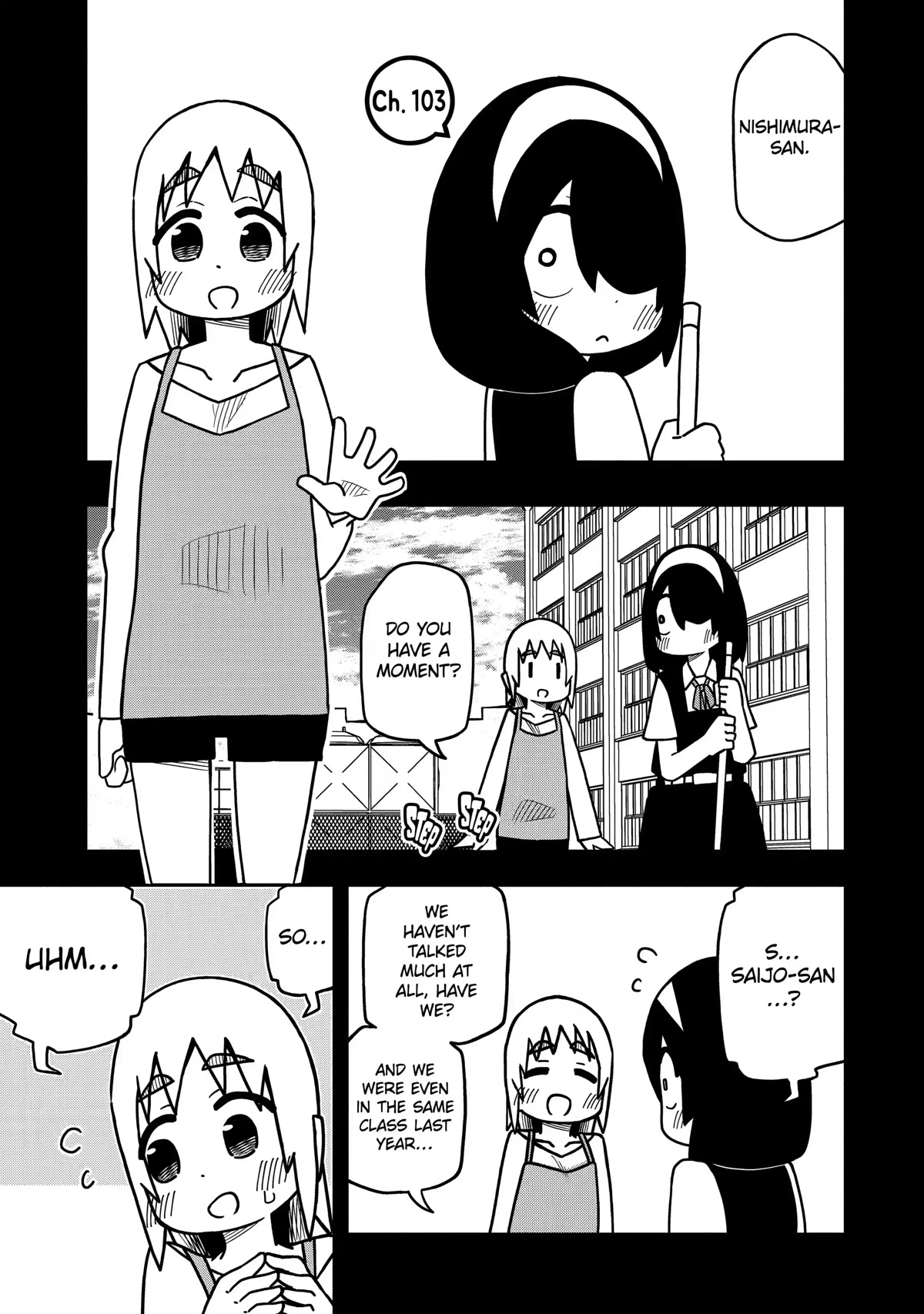 The Clueless Transfer Student Is Assertive. Chapter 103 page 1 - Chapter 103