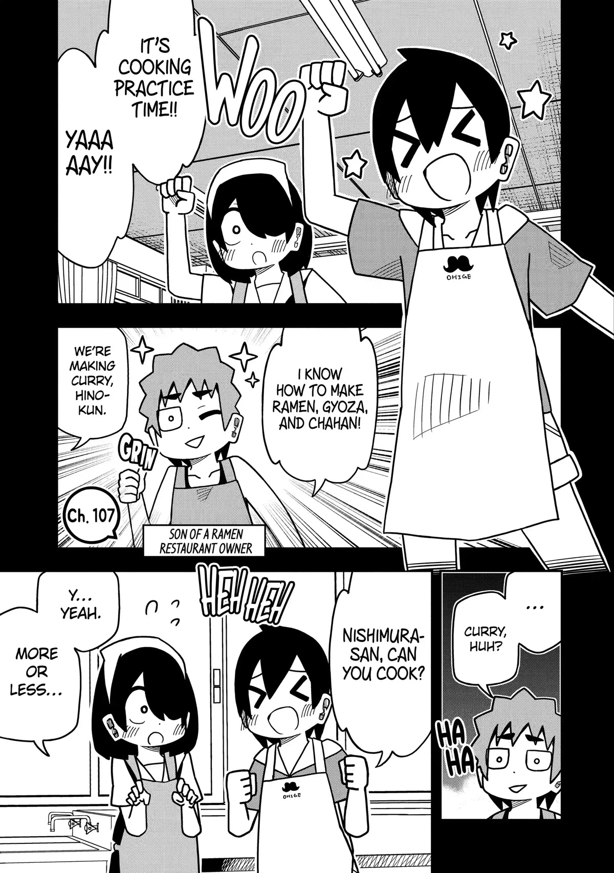 The Clueless Transfer Student Is Assertive. Chapter 107 page 1 - Chapter 107