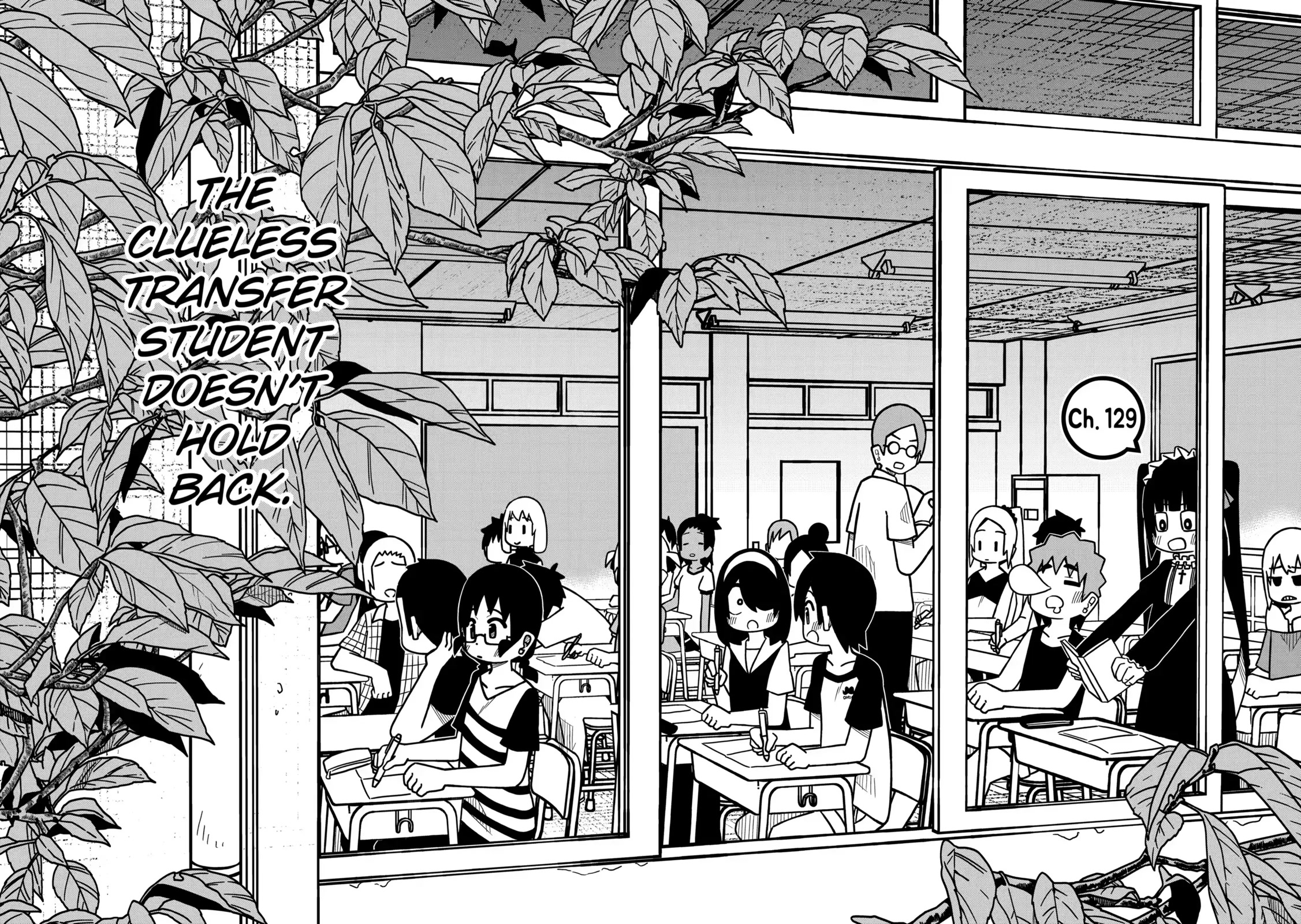 The Clueless Transfer Student Is Assertive. Chapter 129 page 4 - Chapter 129