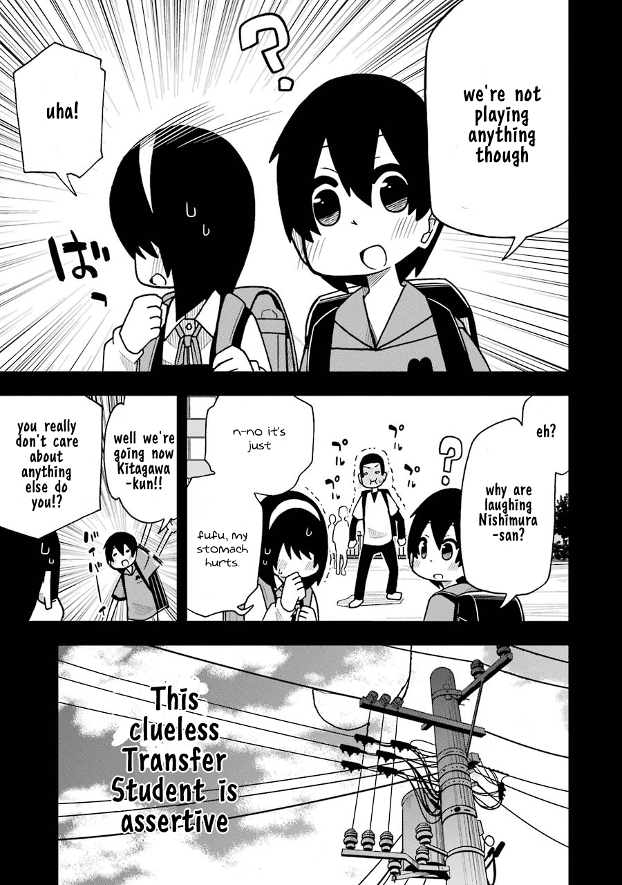 The Clueless Transfer Student Is Assertive. Chapter 2 page 15 - Chapter 2