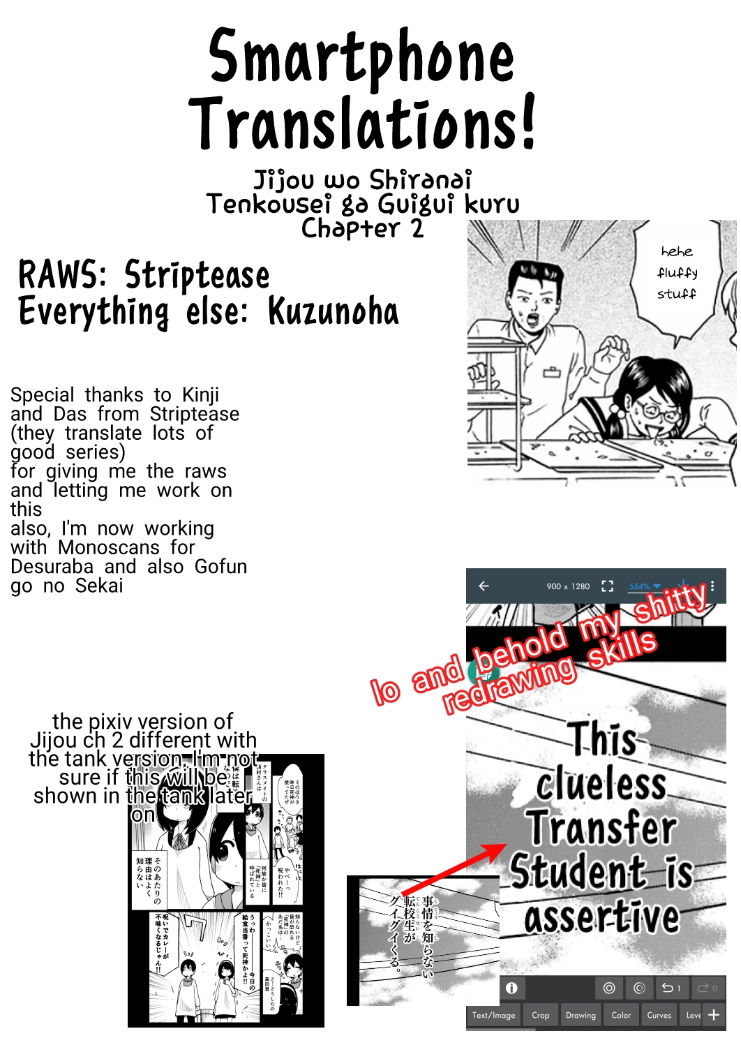 The Clueless Transfer Student Is Assertive. Chapter 2 page 19 - Chapter 2