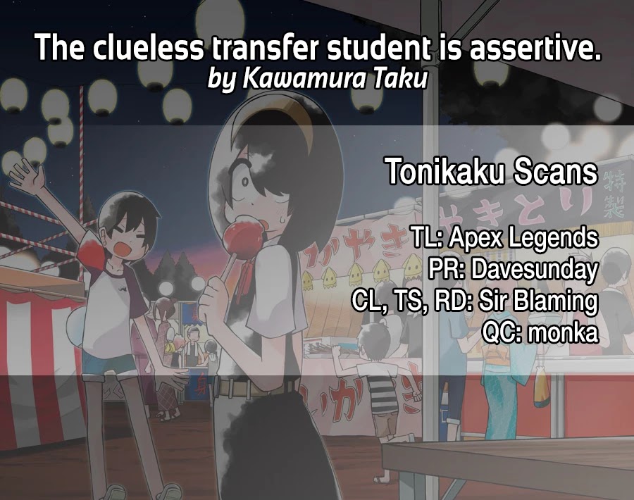 The Clueless Transfer Student Is Assertive. Chapter 34 page 27 - Chapter 34