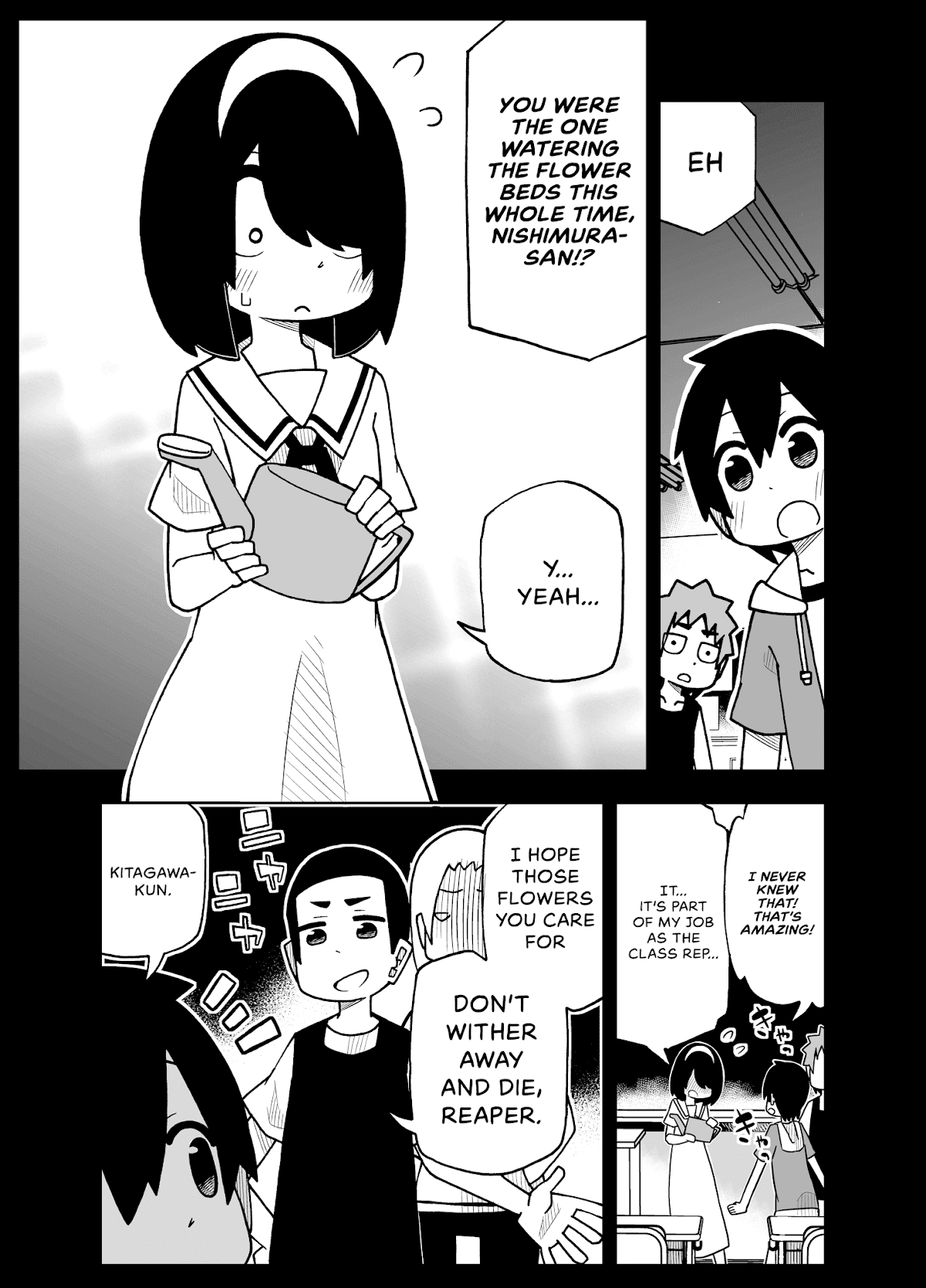 The Clueless Transfer Student Is Assertive. Chapter 43 page 1 - Chapter 43
