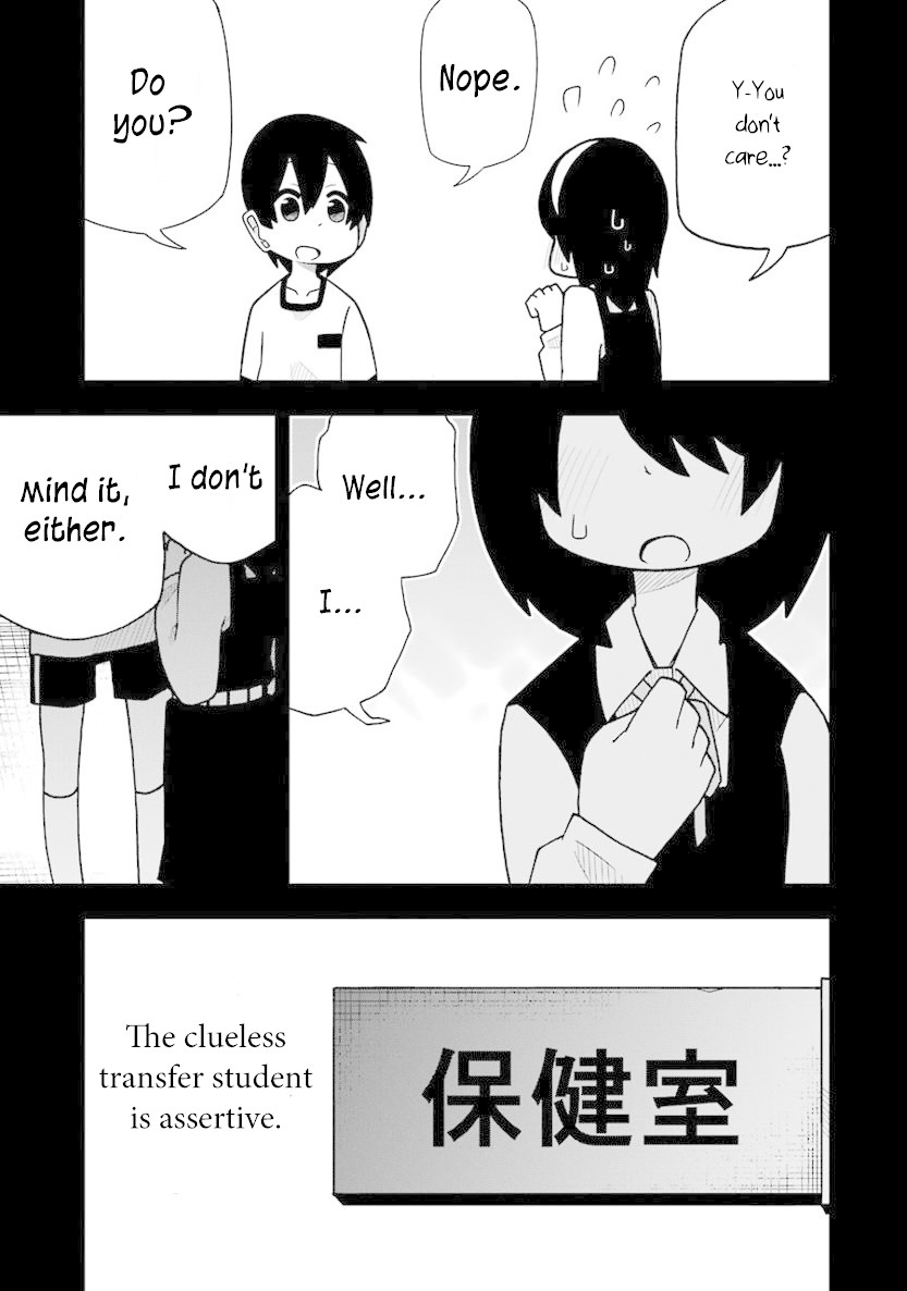 The Clueless Transfer Student Is Assertive. Chapter 7 page 15 - Chapter 7