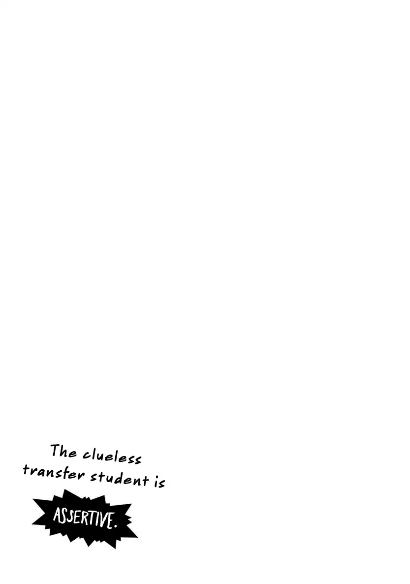 The Clueless Transfer Student Is Assertive. Chapter 9 page 5 - Chapter 9