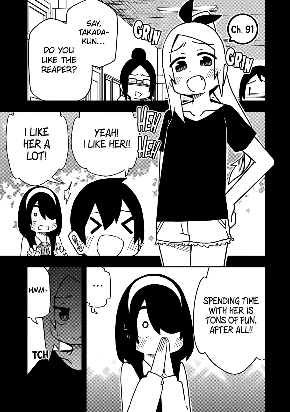 The Clueless Transfer Student Is Assertive. Chapter 91 page 1 - Chapter 91