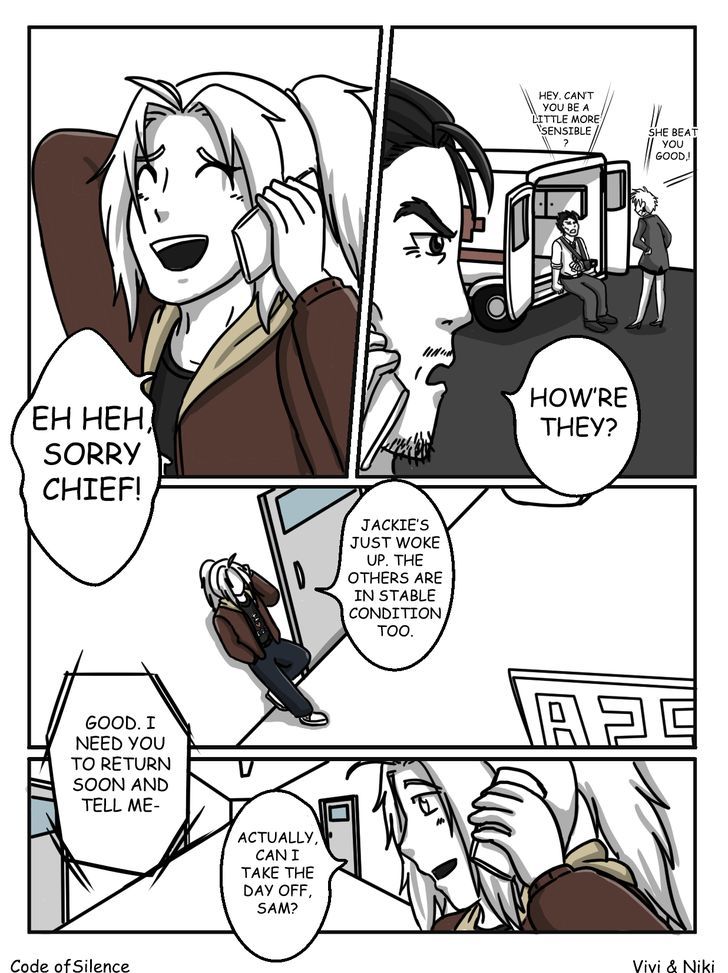 The Code of Silence Chapter 3 page 12 - Chapter 3 : Fogburn