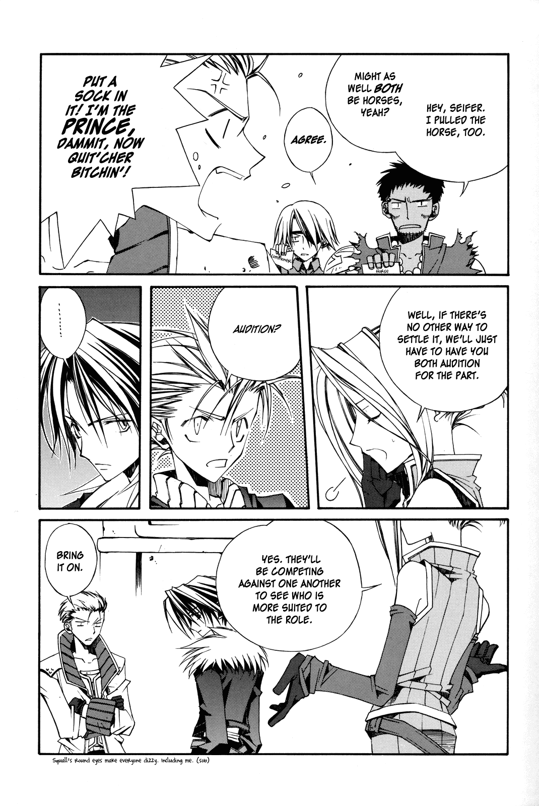The Colors Chapter 1.2 page 11 - Chapter 1 v2 : Final Fantasy VIII - ''Transformation''