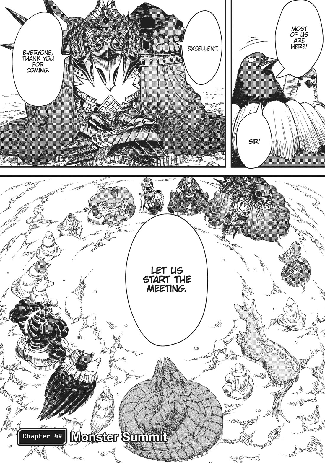 The Comeback of the Demon King Who Formed a Demon's Guild After Being Vanquished by the Hero Chapter 49 page 1 - Chapter 49
