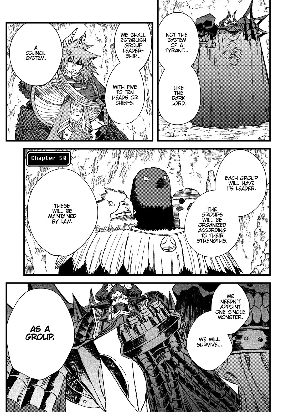 The Comeback of the Demon King Who Formed a Demon's Guild After Being Vanquished by the Hero Chapter 50 page 1 - Chapter 50