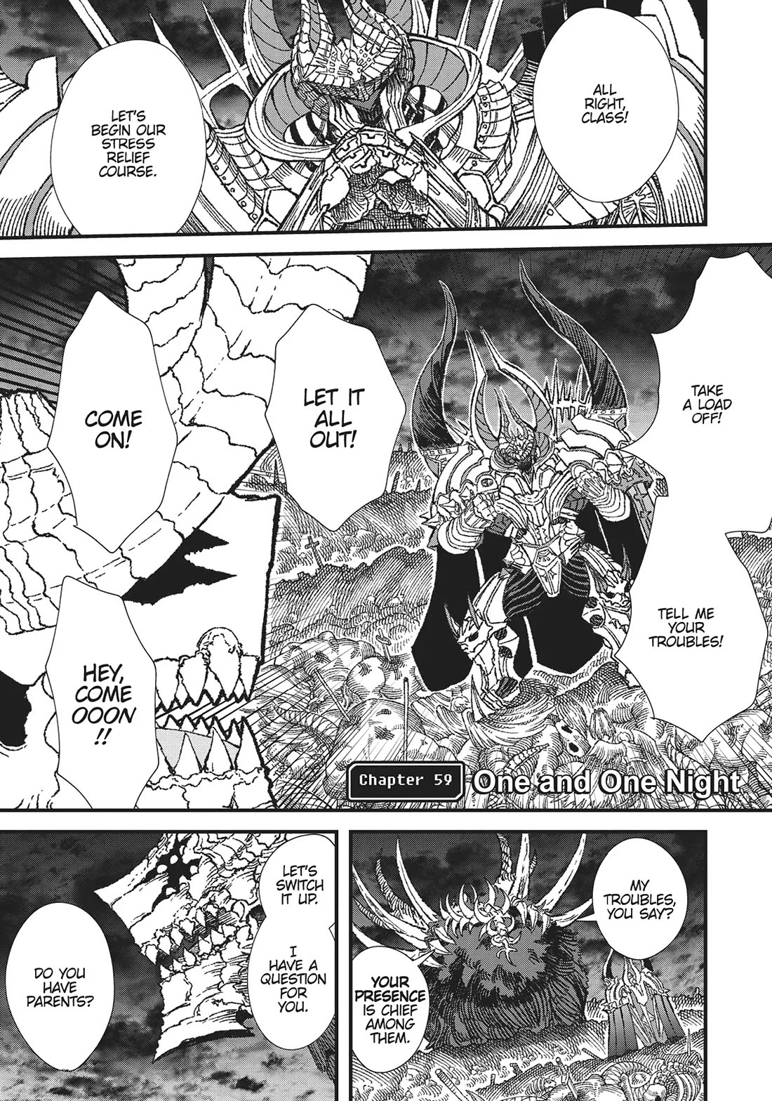 The Comeback of the Demon King Who Formed a Demon's Guild After Being Vanquished by the Hero Chapter 59 page 1 - Chapter 59