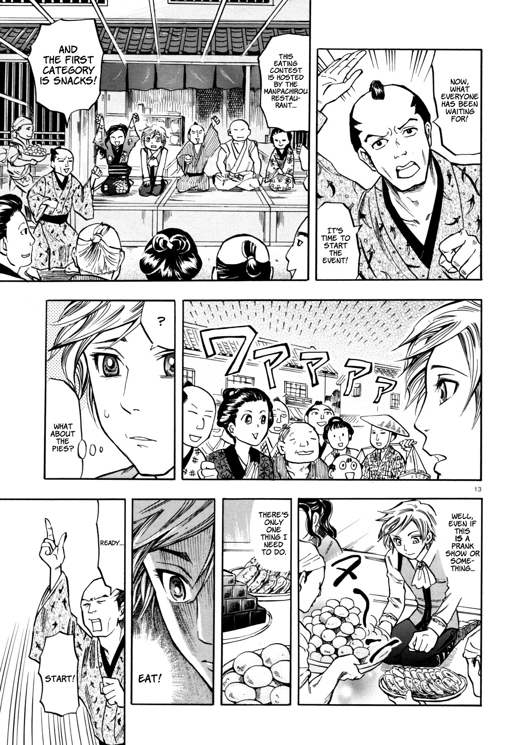 The Competitive Eater Who Leapt Through Time Chapter 0 page 13 - Chapter 0: vol.0: Oneshot