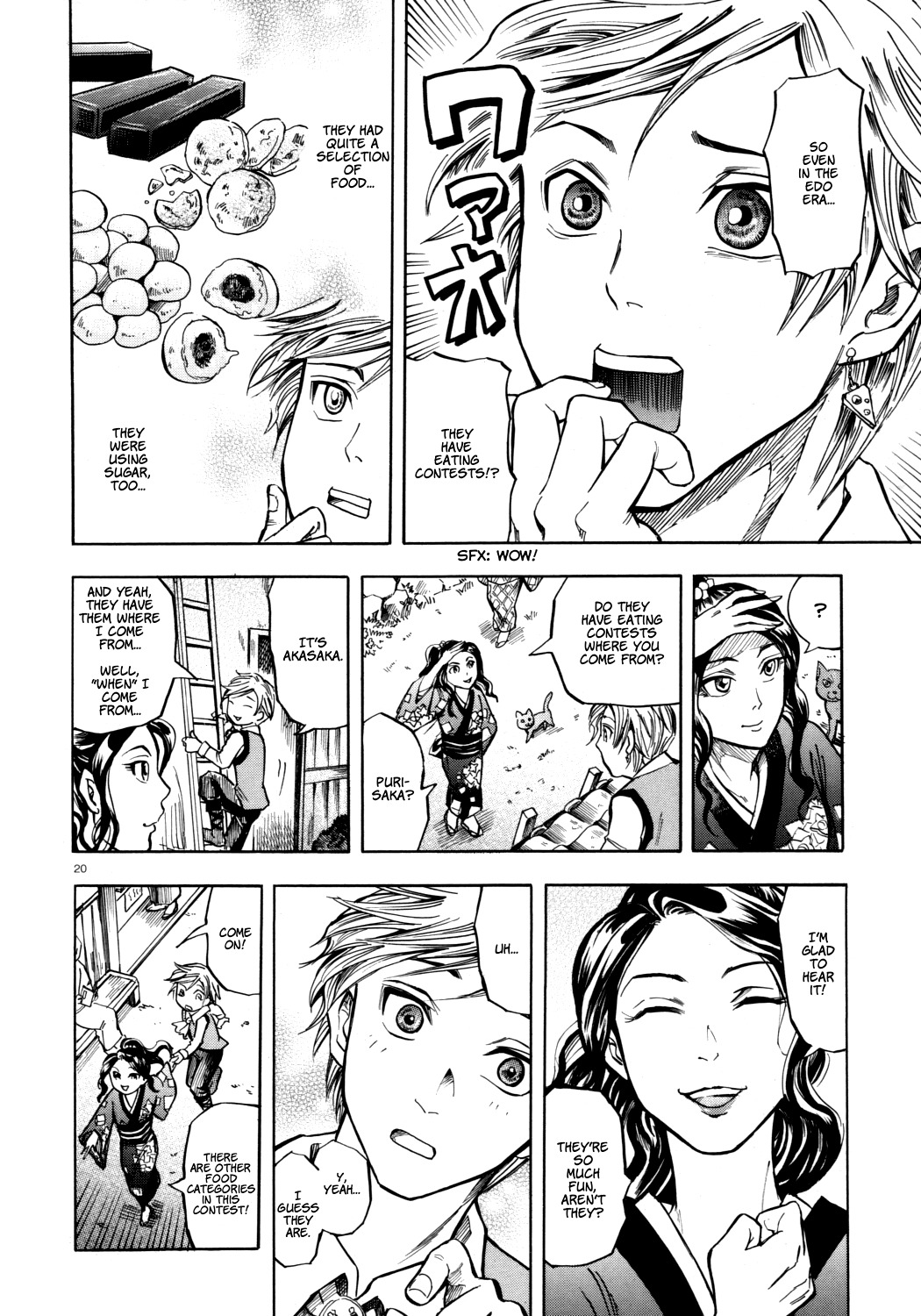 The Competitive Eater Who Leapt Through Time Chapter 0 page 20 - Chapter 0: vol.0: Oneshot