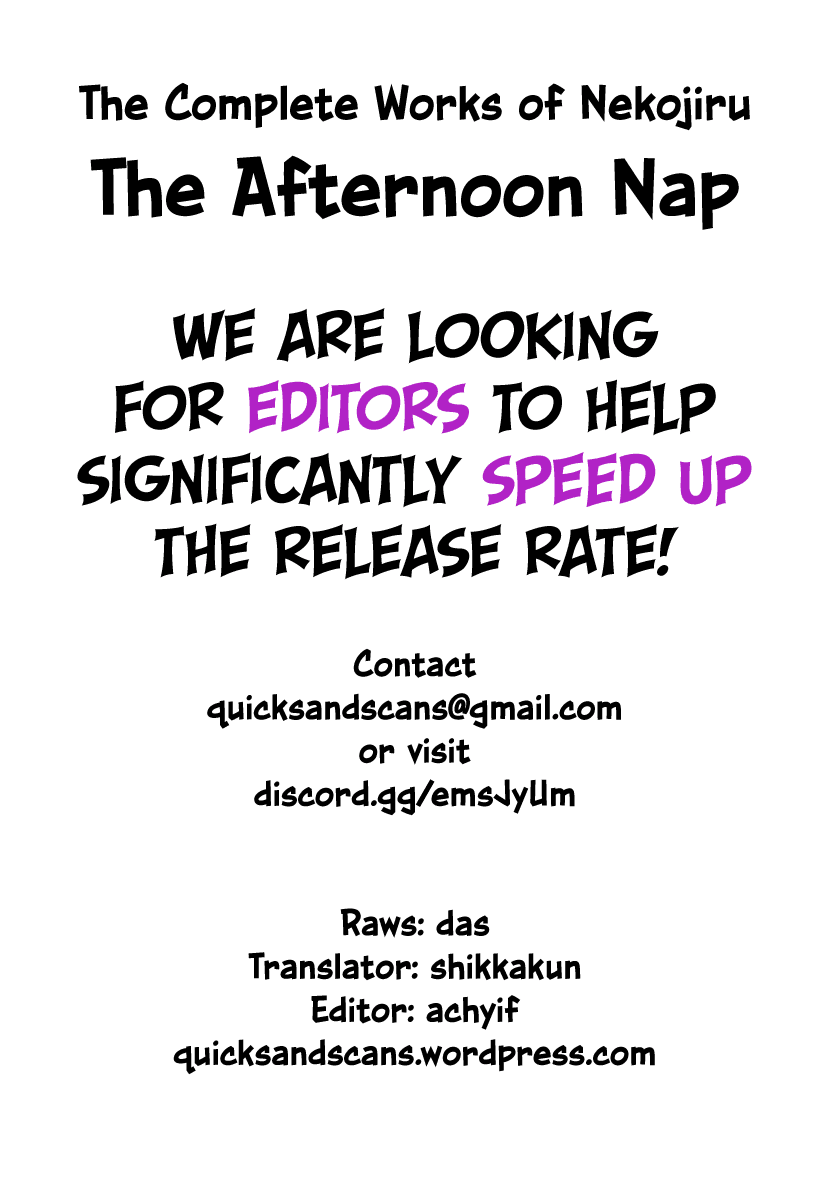 The Complete Works of Nekojiru Chapter 22 page 13 - Chapter 22: The Afternoon Nap