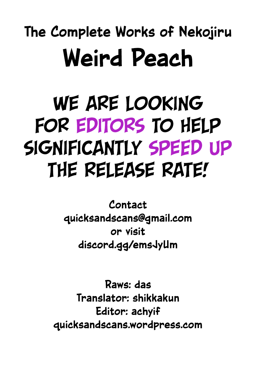 The Complete Works of Nekojiru Chapter 7 page 10 - Chapter 7: Weird Peach