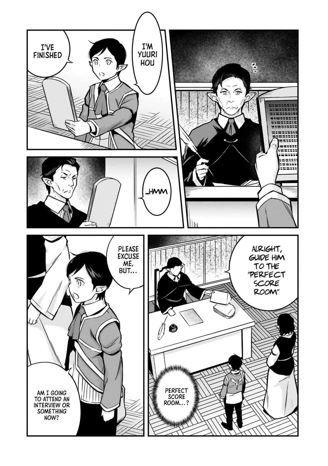 The Conqueror From a Dying Kingdom Chapter 11 page 14 - Chapter 11: Entrance Examination