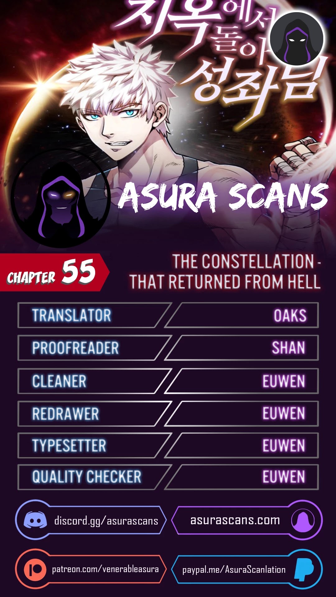 The Constellation That Returned From Hell Chapter 55 page 1 - Chapter 55