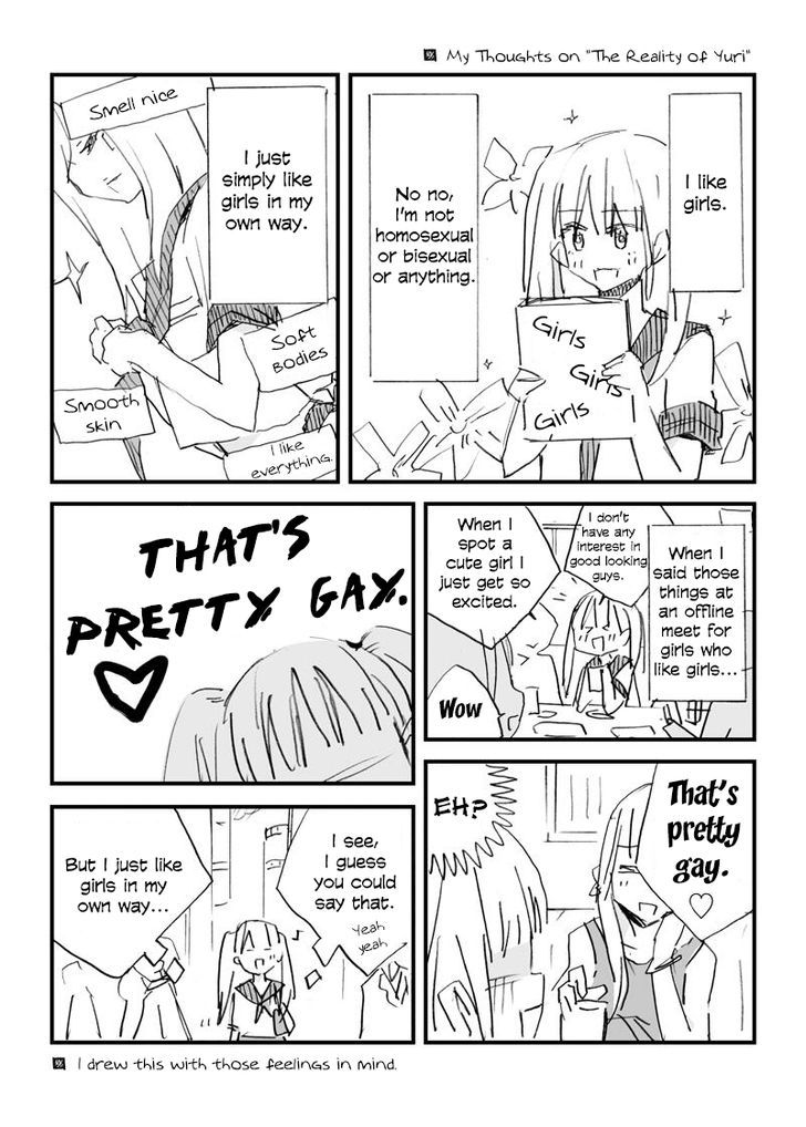 The Continuing Misadventures of a Yuri Otaku Chapter 1 page 2 - Chapter 1 : Oneshot