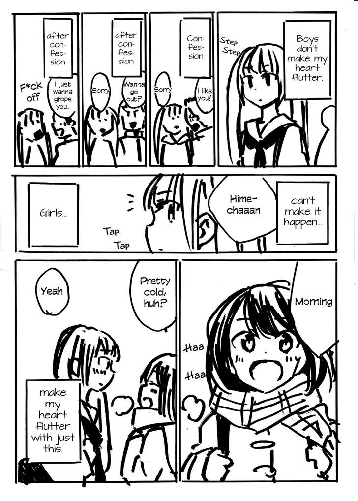 The Continuing Misadventures of a Yuri Otaku Chapter 1 page 6 - Chapter 1 : Oneshot