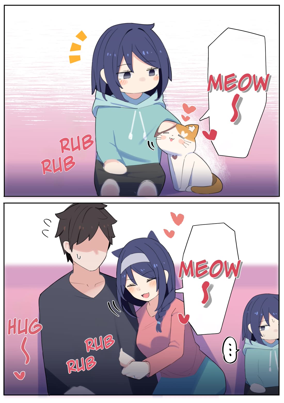 The Cool Classmate XX Years Later... Chapter 95.2 page 1 - Chapter 95.2: Two Cats