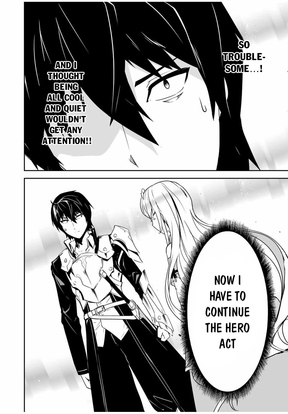 The "Cool & Quiet" Hero Will Reluctantly Get Swept Away With The Mood Chapter 1 page 18 - Chapter 1: I Still Have to Play the Hero Role!!?