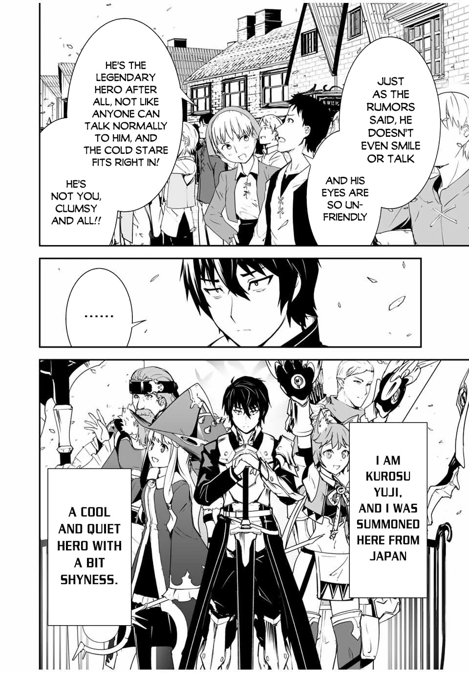 The "Cool & Quiet" Hero Will Reluctantly Get Swept Away With The Mood Chapter 1 page 4 - Chapter 1: I Still Have to Play the Hero Role!!?