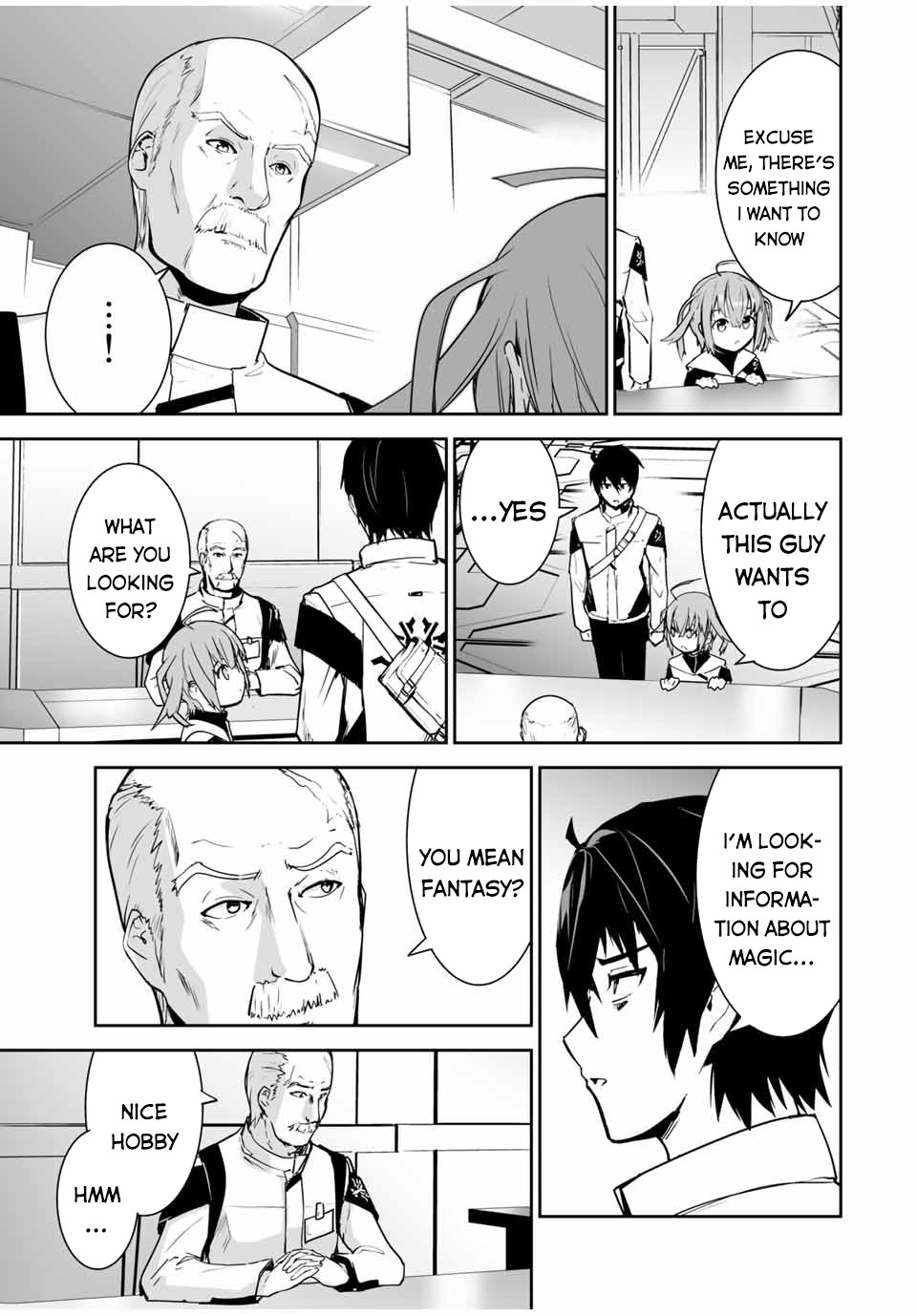The "Cool & Quiet" Hero Will Reluctantly Get Swept Away With The Mood Chapter 16 page 12 - Chapter 16: Now I Have Something to Ask (Part 2)