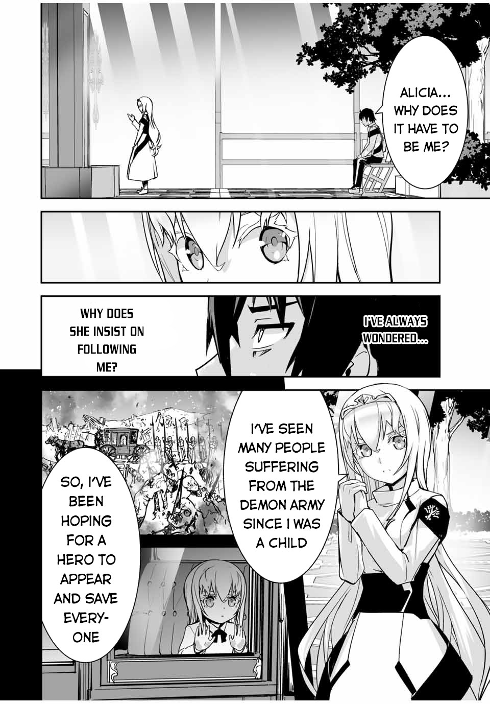 The "Cool & Quiet" Hero Will Reluctantly Get Swept Away With The Mood Chapter 16 page 3 - Chapter 16: Now I Have Something to Ask (Part 2)