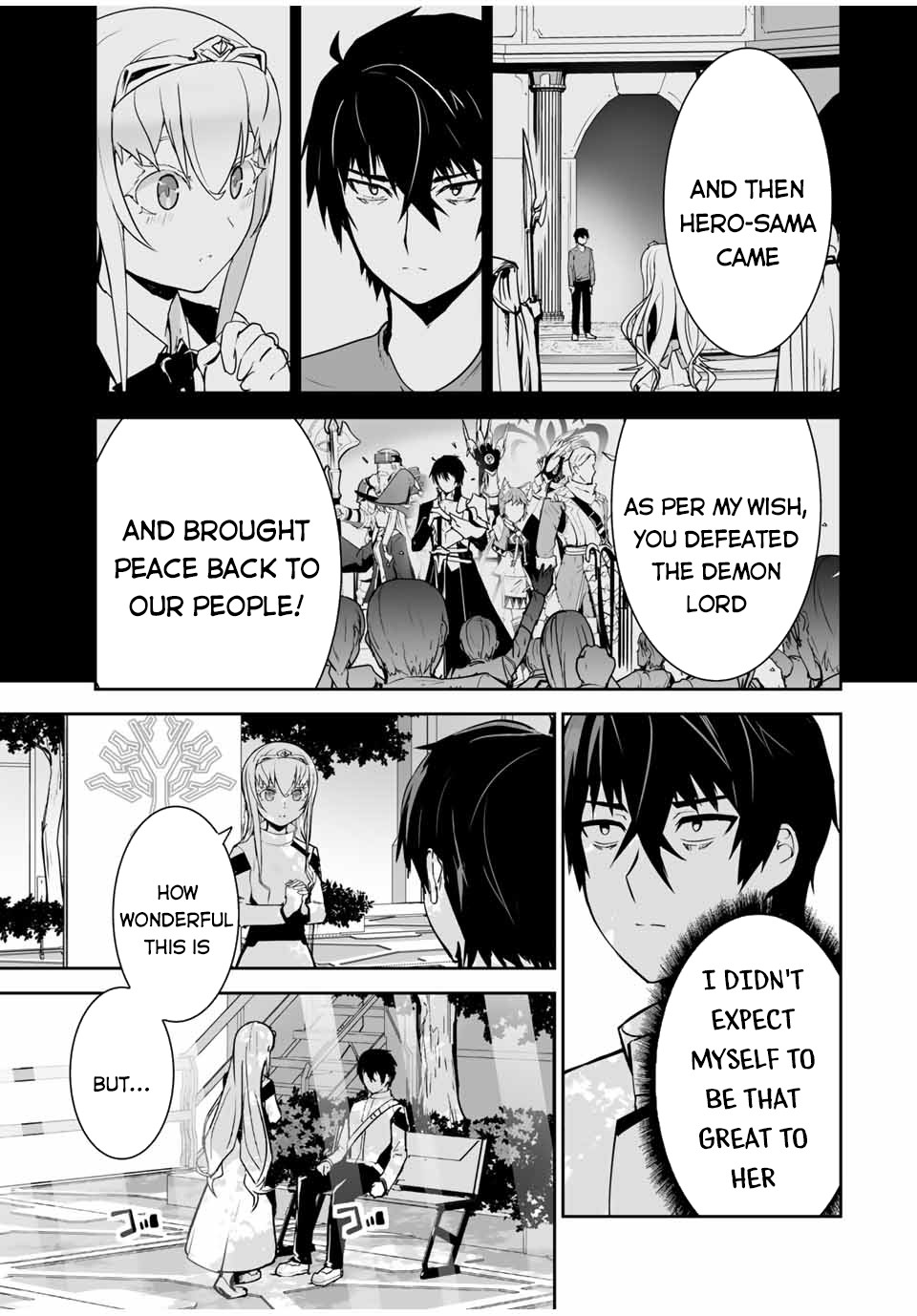 The "Cool & Quiet" Hero Will Reluctantly Get Swept Away With The Mood Chapter 16 page 4 - Chapter 16: Now I Have Something to Ask (Part 2)