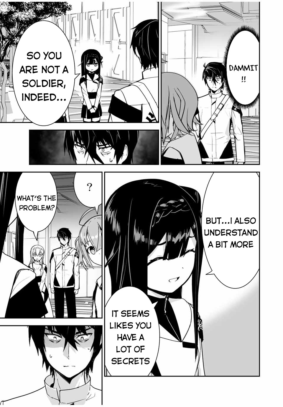 The "Cool & Quiet" Hero Will Reluctantly Get Swept Away With The Mood Chapter 18 page 3 - Chapter 18: Accidentally Spotted Out a Troublesome Matter (Pt. 2)