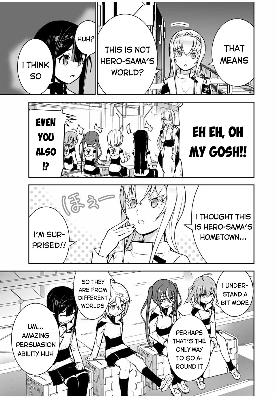 The "Cool & Quiet" Hero Will Reluctantly Get Swept Away With The Mood Chapter 18 page 9 - Chapter 18: Accidentally Spotted Out a Troublesome Matter (Pt. 2)