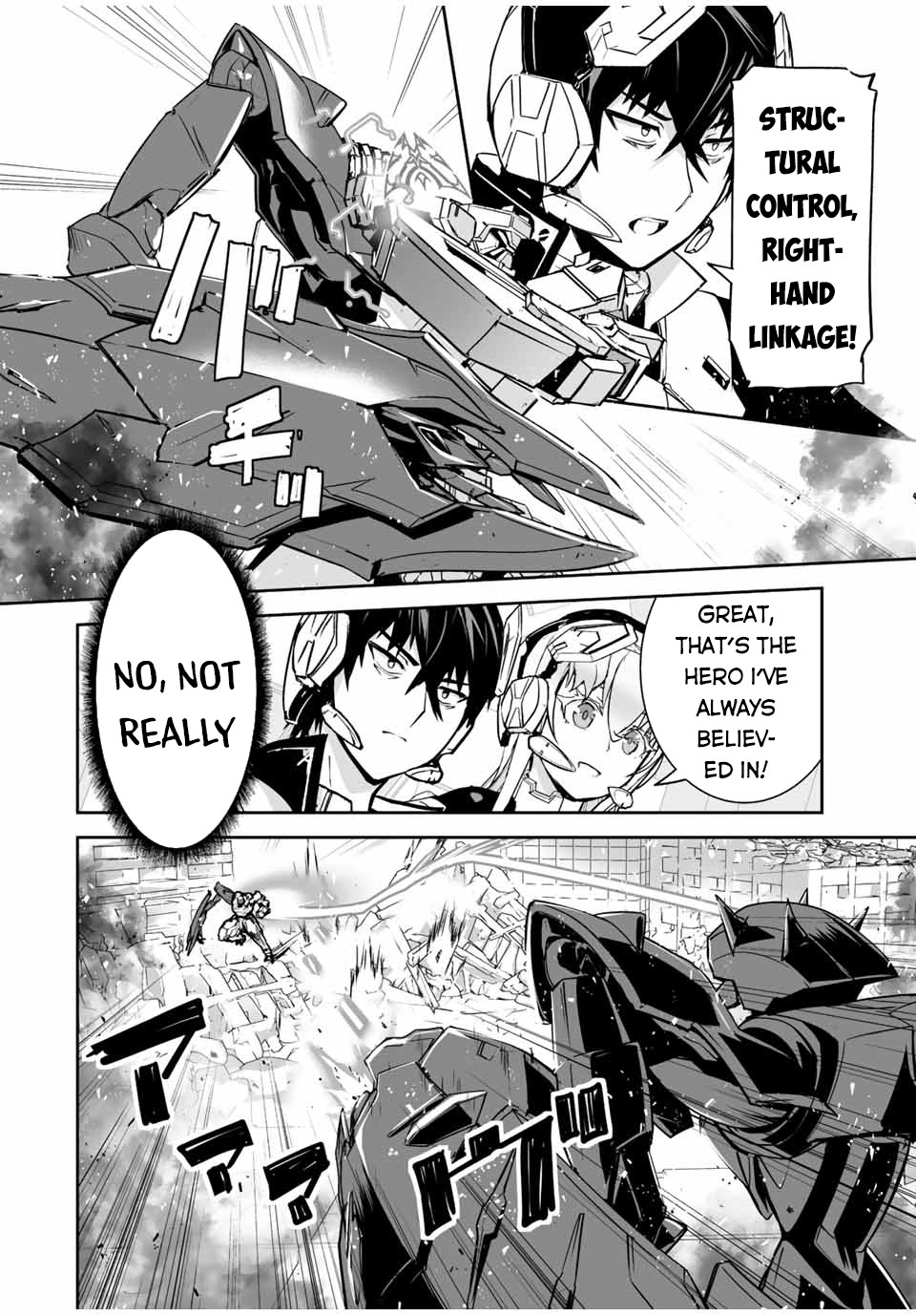 The "Cool & Quiet" Hero Will Reluctantly Get Swept Away With The Mood Chapter 22 page 7 - Chapter 22: Let's Fight Together (Pt 2)