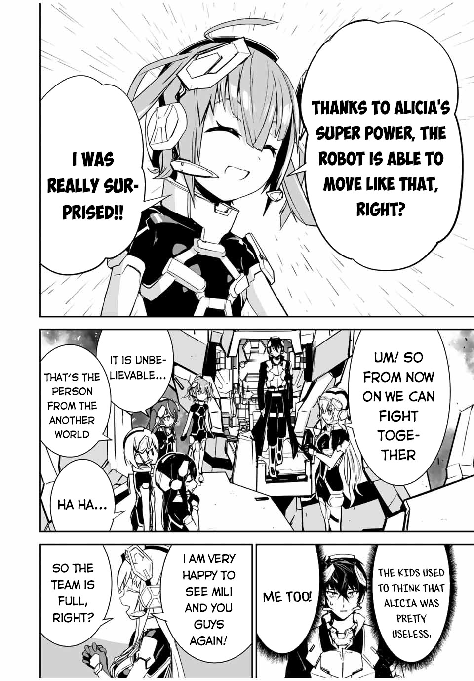 The "Cool & Quiet" Hero Will Reluctantly Get Swept Away With The Mood Chapter 24 page 12 - Chapter 24: Luckily I Didn't Show Any Expression