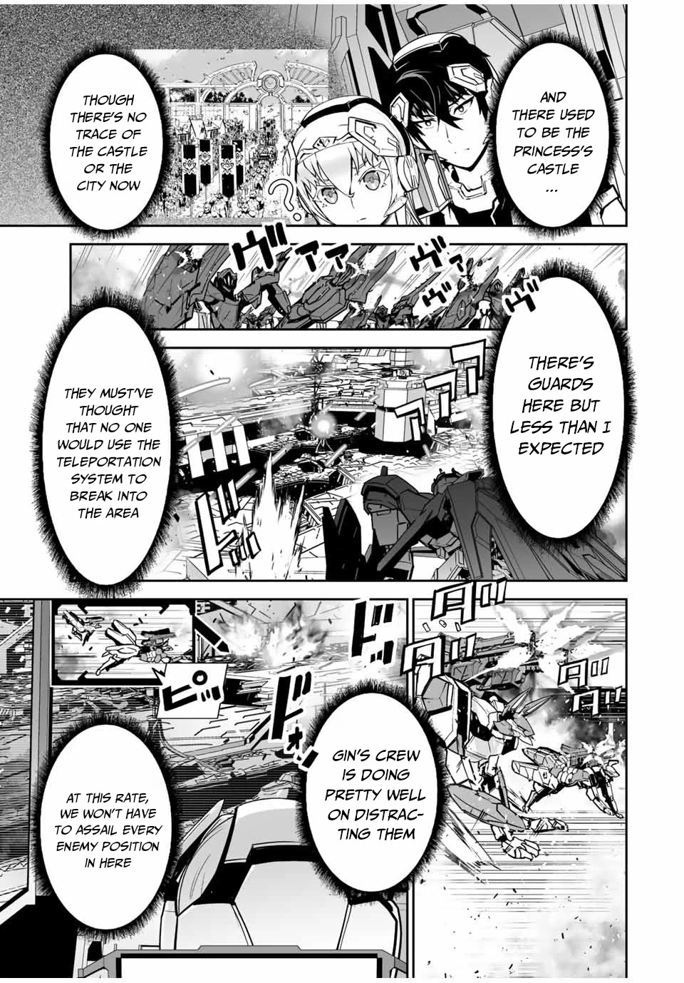 The "Cool & Quiet" Hero Will Reluctantly Get Swept Away With The Mood Chapter 33 page 8 - Chapter 33: We're Inside the Enemey Headquarters!