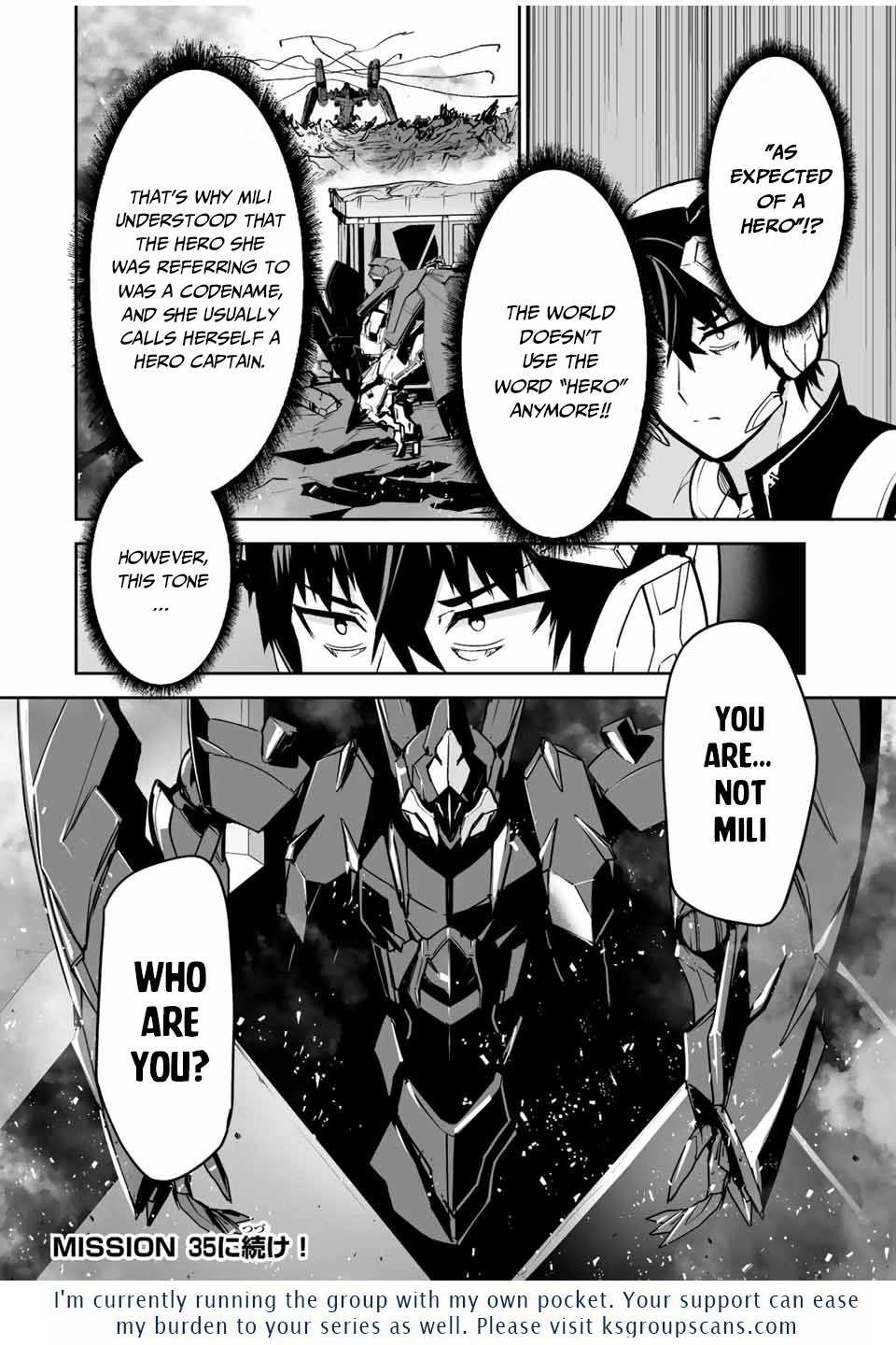 The "Cool & Quiet" Hero Will Reluctantly Get Swept Away With The Mood Chapter 34 page 22 - Chapter 34: An Enemy That Looks like a Boss Has Appeared