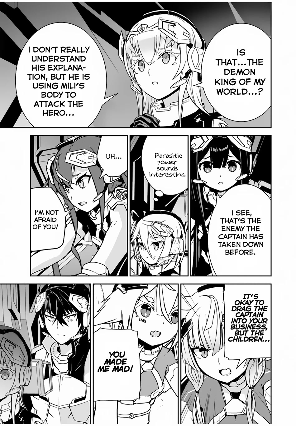 The "Cool & Quiet" Hero Will Reluctantly Get Swept Away With The Mood Chapter 35 page 12 - Chapter 35: Isn't That Strange? You Talk Too Much.