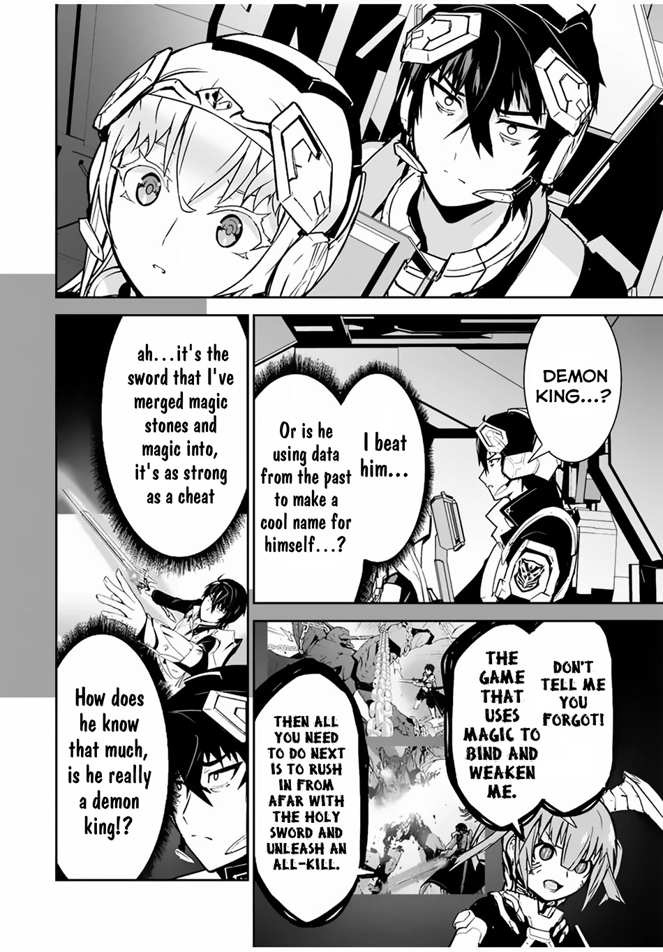 The "Cool & Quiet" Hero Will Reluctantly Get Swept Away With The Mood Chapter 35 page 7 - Chapter 35: Isn't That Strange? You Talk Too Much.